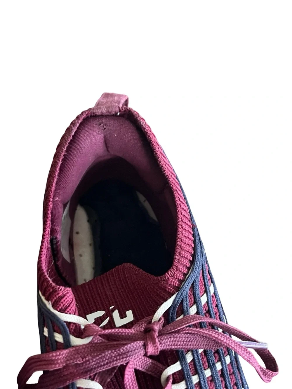 APL TechLoom Zipline Sneakers Brurgundy Black Sz 6.5